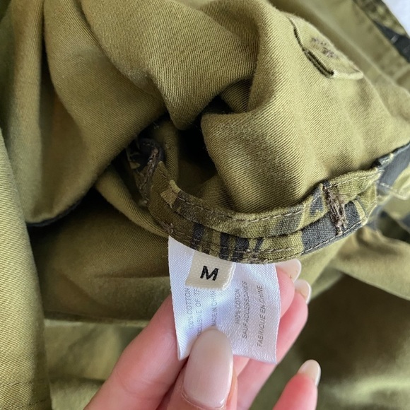 Proenza Schouler- Camouflage Jacket with Removable Belt - Picture 6 of 10